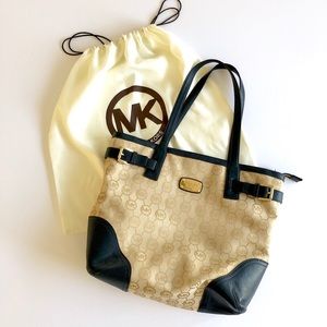 Michael Kors Large Tote Canvas Bag